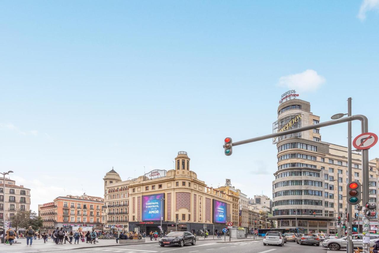 Callao Flat Madrid Exteriör bild