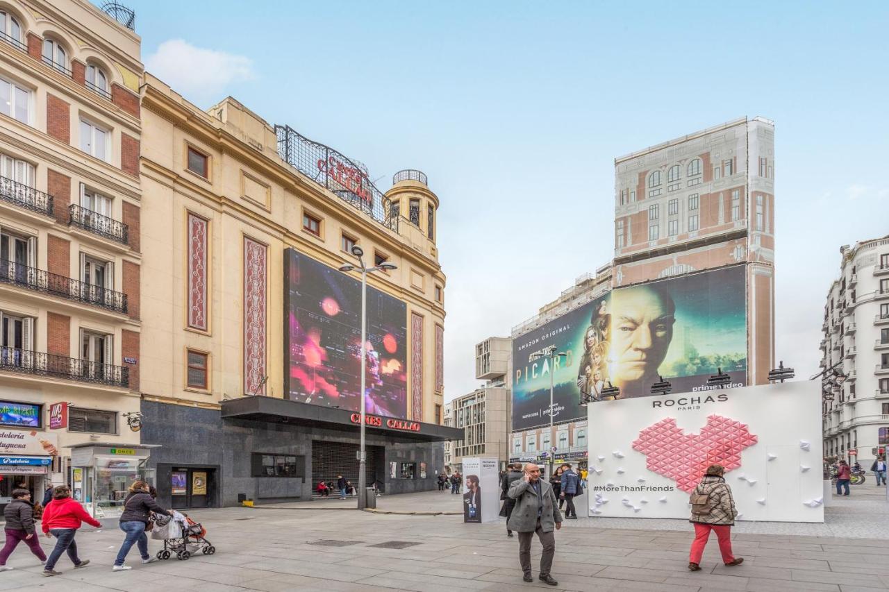 Callao Flat Madrid Exteriör bild